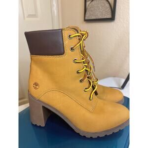 Timberland Allington Mid Lace Up Wheat Women’s Size 7 Boots A1HLS